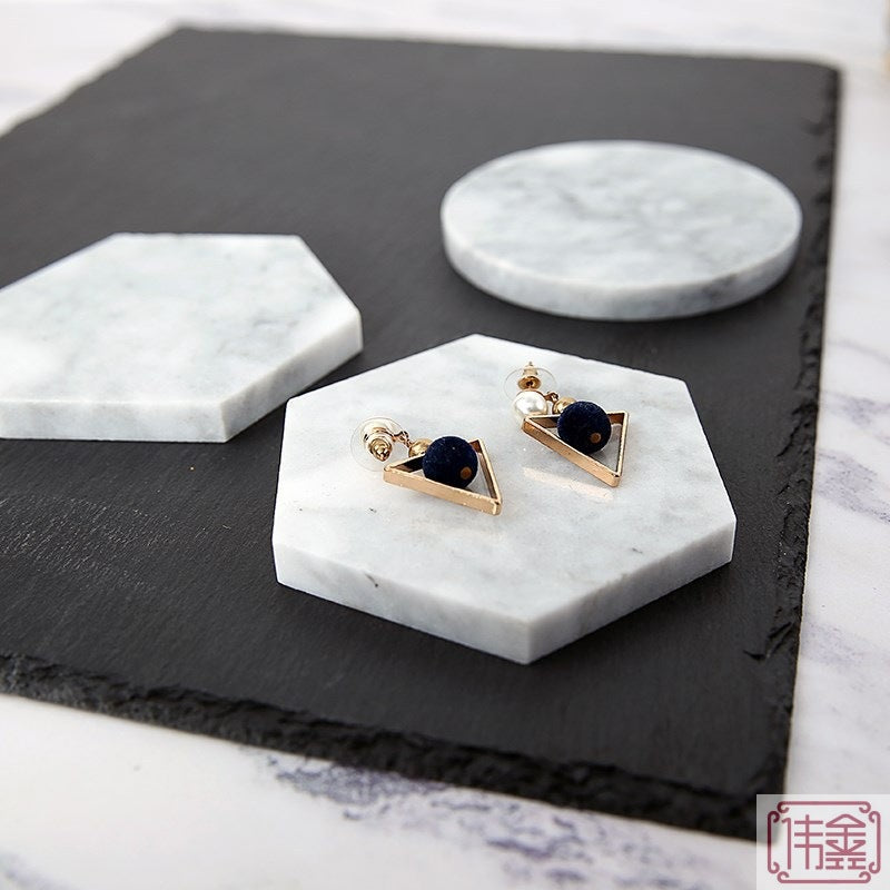 'Deluxe Marble' coasters