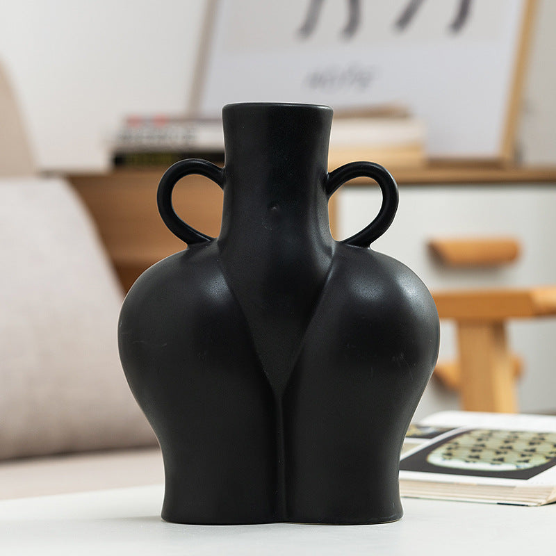 'Double Handles' ceramic vase