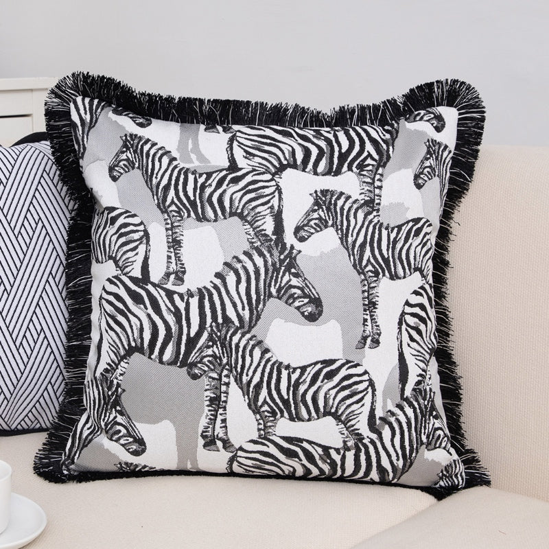 'Look Both Ways' cushion cover